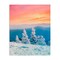 Stupell Industries Fire And Ice Sunset Canvas, design by Jared Kreiss
